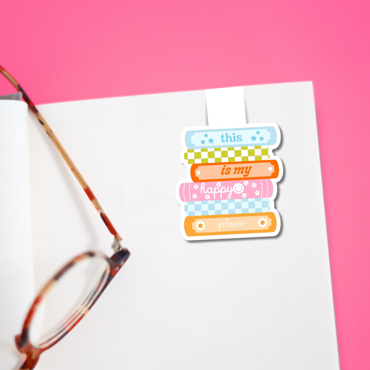 This Is My Happy Place 📖 Magnetic Bookmark