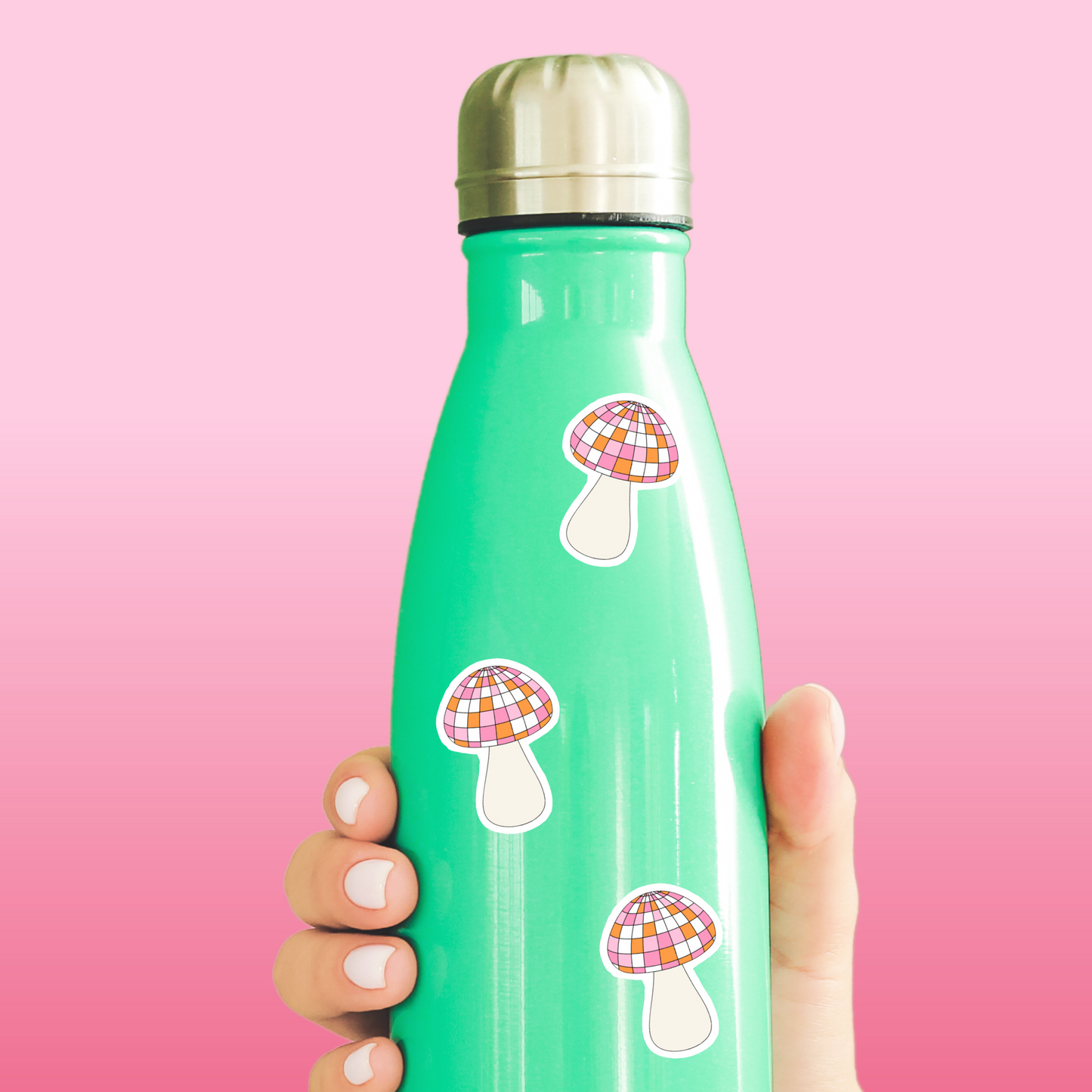 Mini Disco Mushie Sticker—1.5"