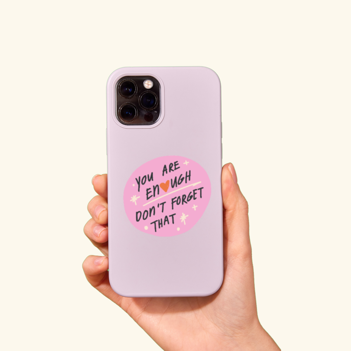 You Are Enough 2.5" Sticker