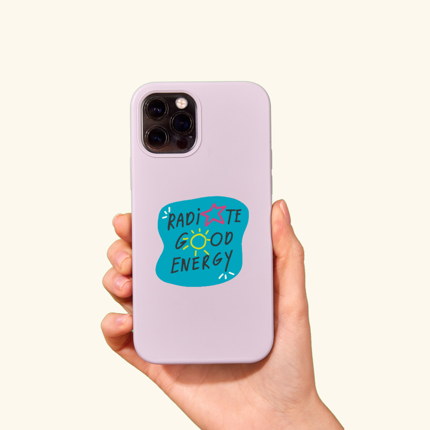Radiate Good Energy 2.5" Sticker