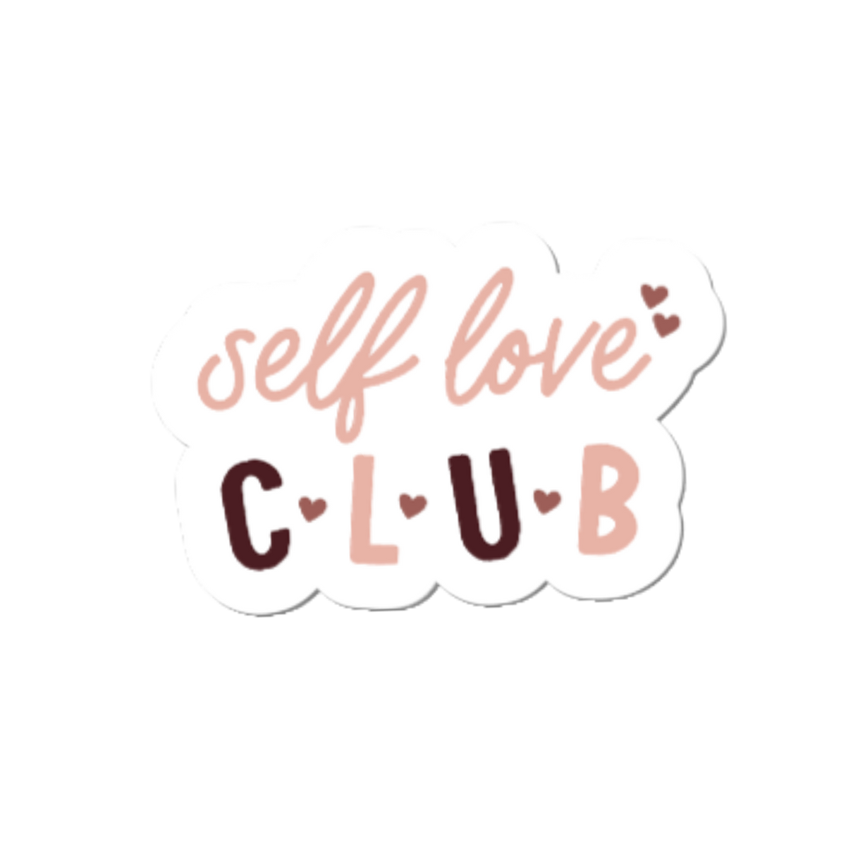 Self Love Club 2.5" Sticker
