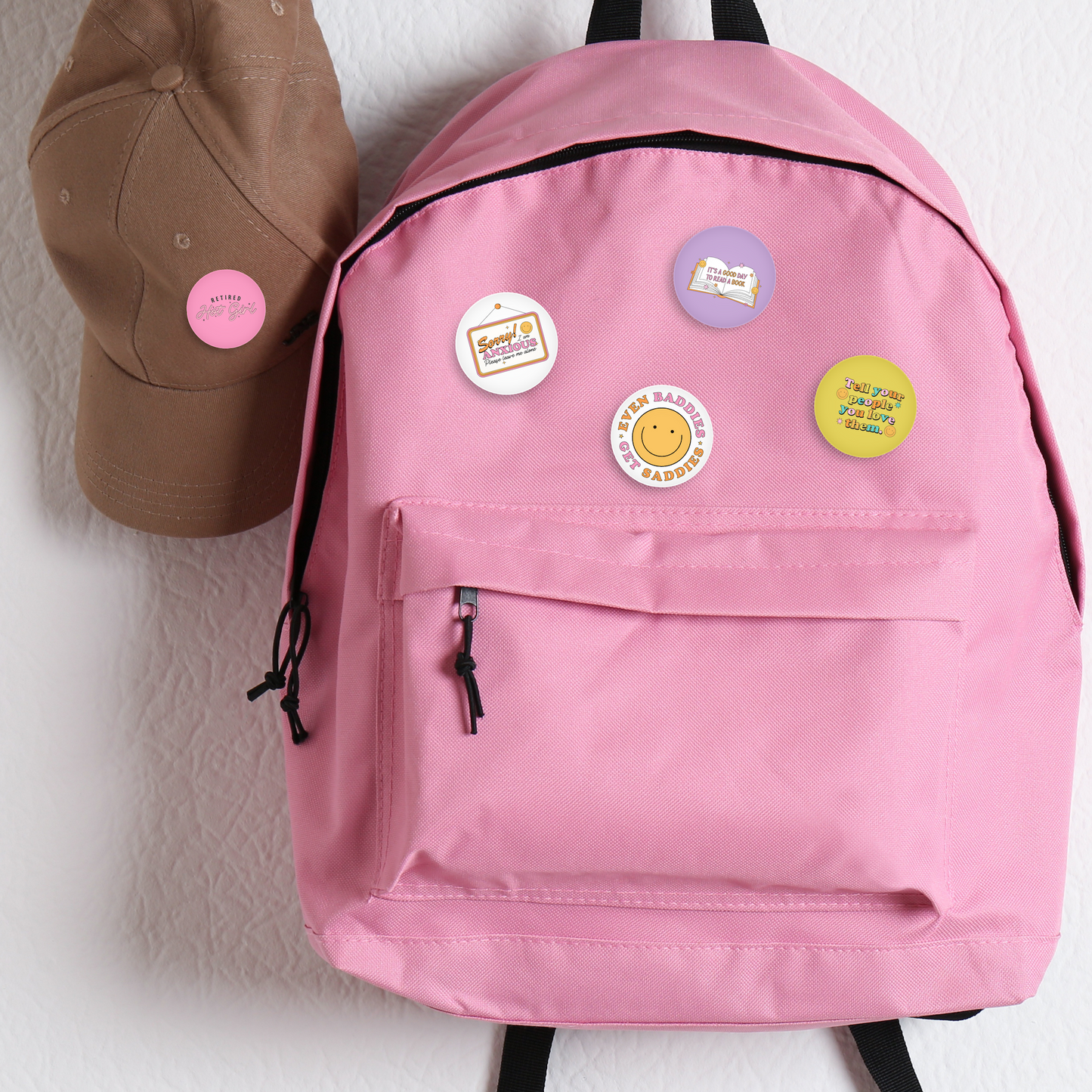 Sorry, I'm Literally Just A Girl 1.5" Pinback Button