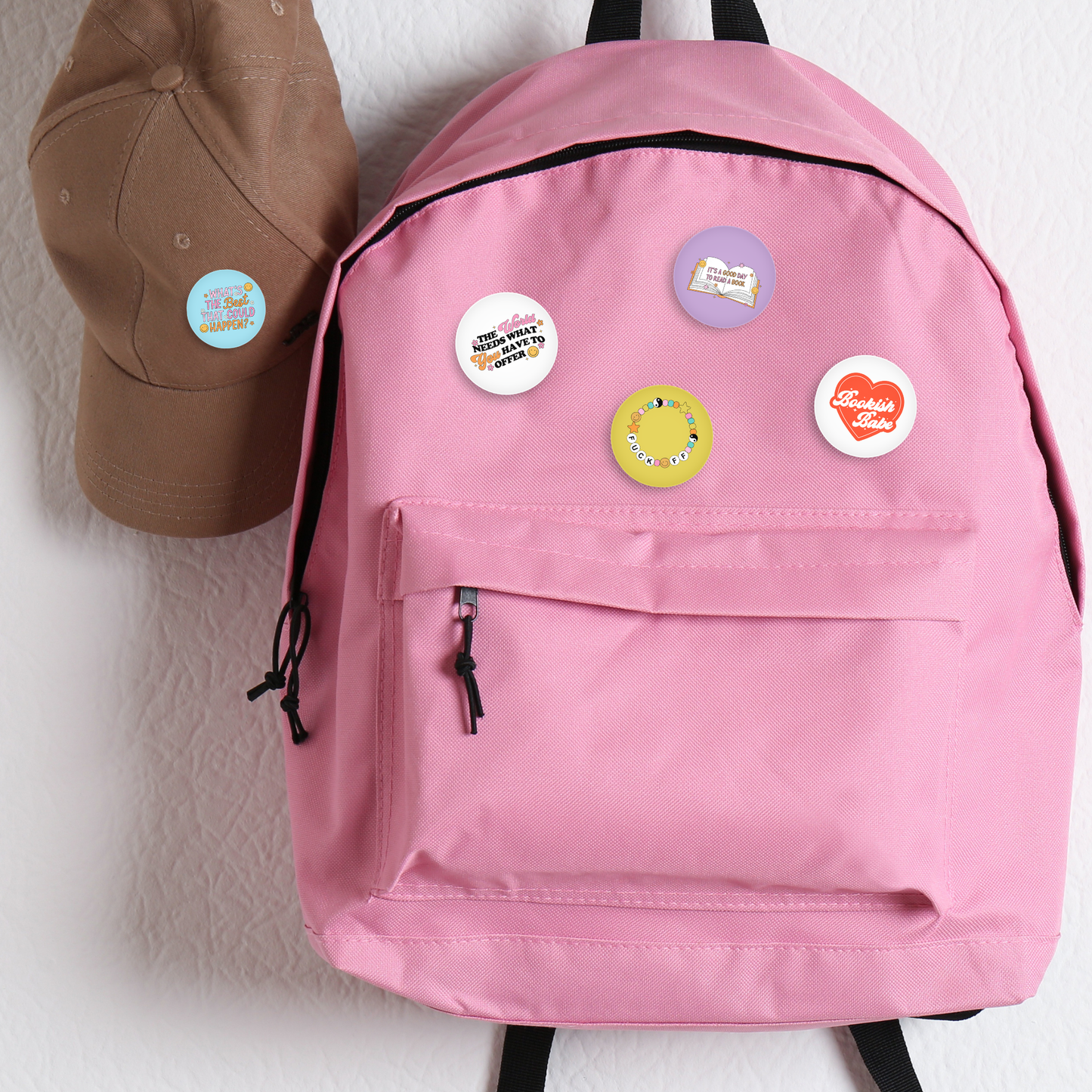 What's the Best That Could Happen 1.5" Pinback Button