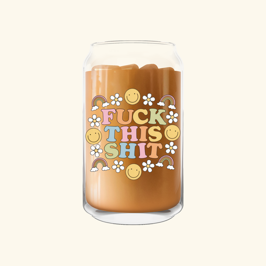 F This Can Glass—16 oz.