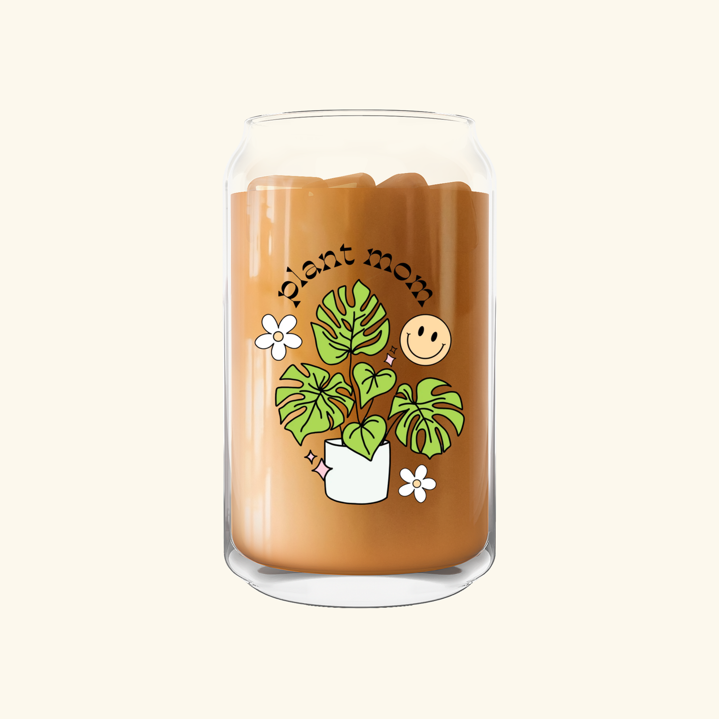 Plant Mom Can Glass—16 oz.