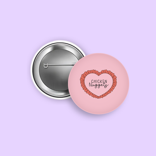 Chicken Nuggets 1.5" Pinback Button