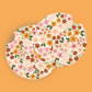 Doodle Fall Florals Car Coasters (Set of Two)