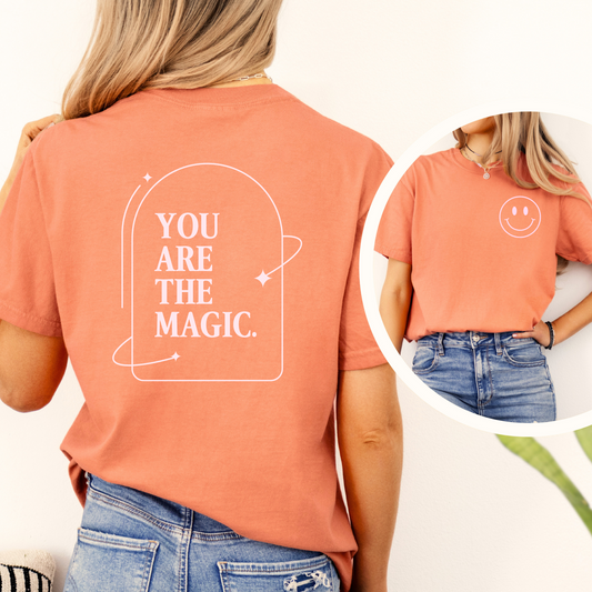 You Are the Magic Comfort Colors Tee—Terracotta