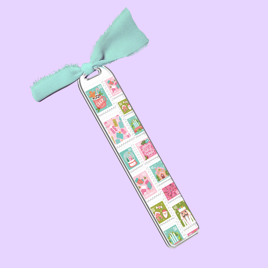 Christmas Stamps Bookmark