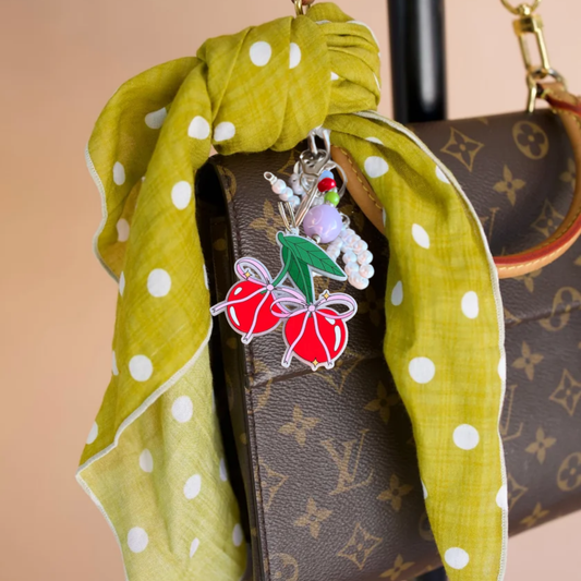 Cherry Keychain