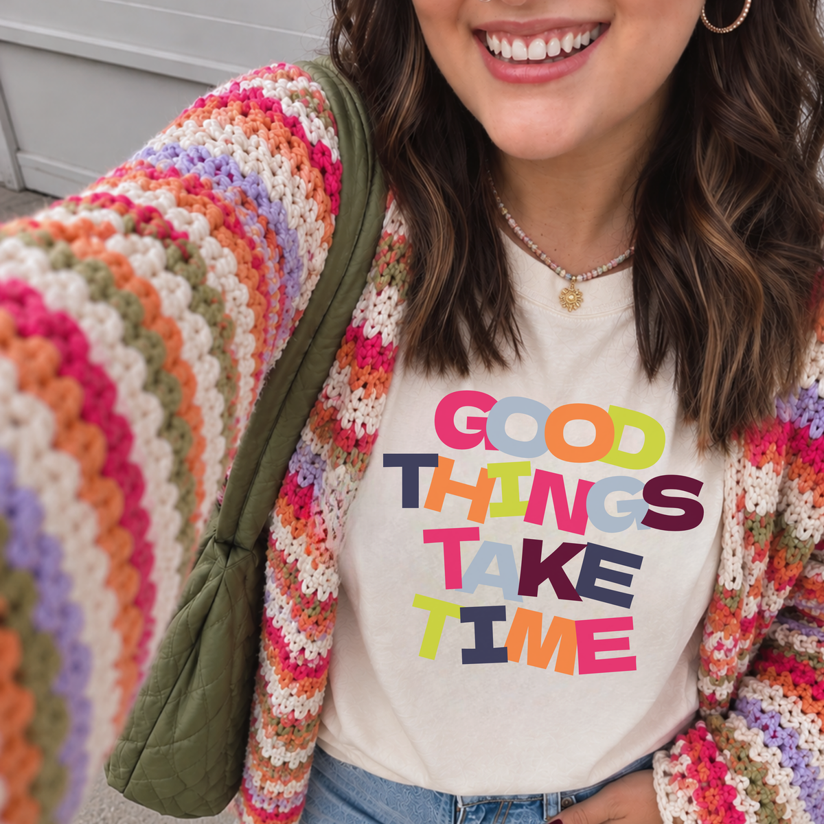 Good Things Take Time Tee