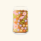 Pastel Garden Blooms Can Glass—16 oz.