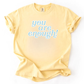 You Are Enough—Comfort Colors Tee—Butter Yellow