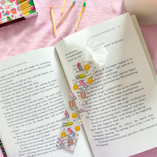 Happy Reader Acrylic Bookmark
