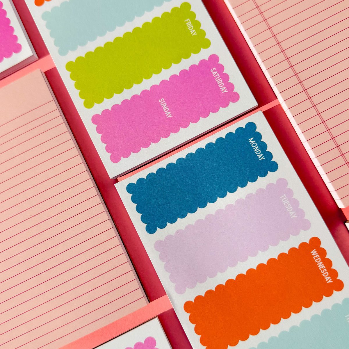 Colorful Weekly Planner Notepad