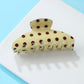Polka Dot Claw Clips