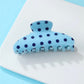 Polka Dot Claw Clips