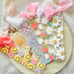 Happy Pastel Acrylic Flower Bookmark