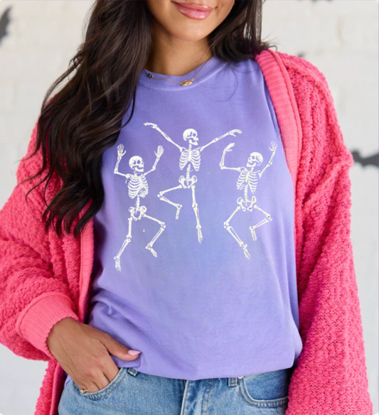 Dancing Skeletons Tee