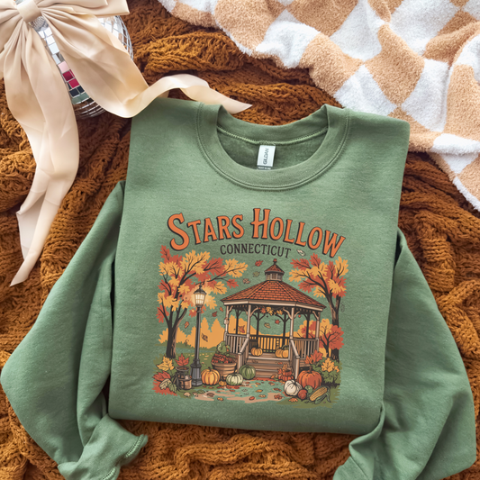 Connecticut Crewneck Sweatshirt—Forest Green