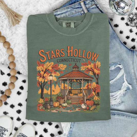 Connecticut Comfort Colors Tee—Moss