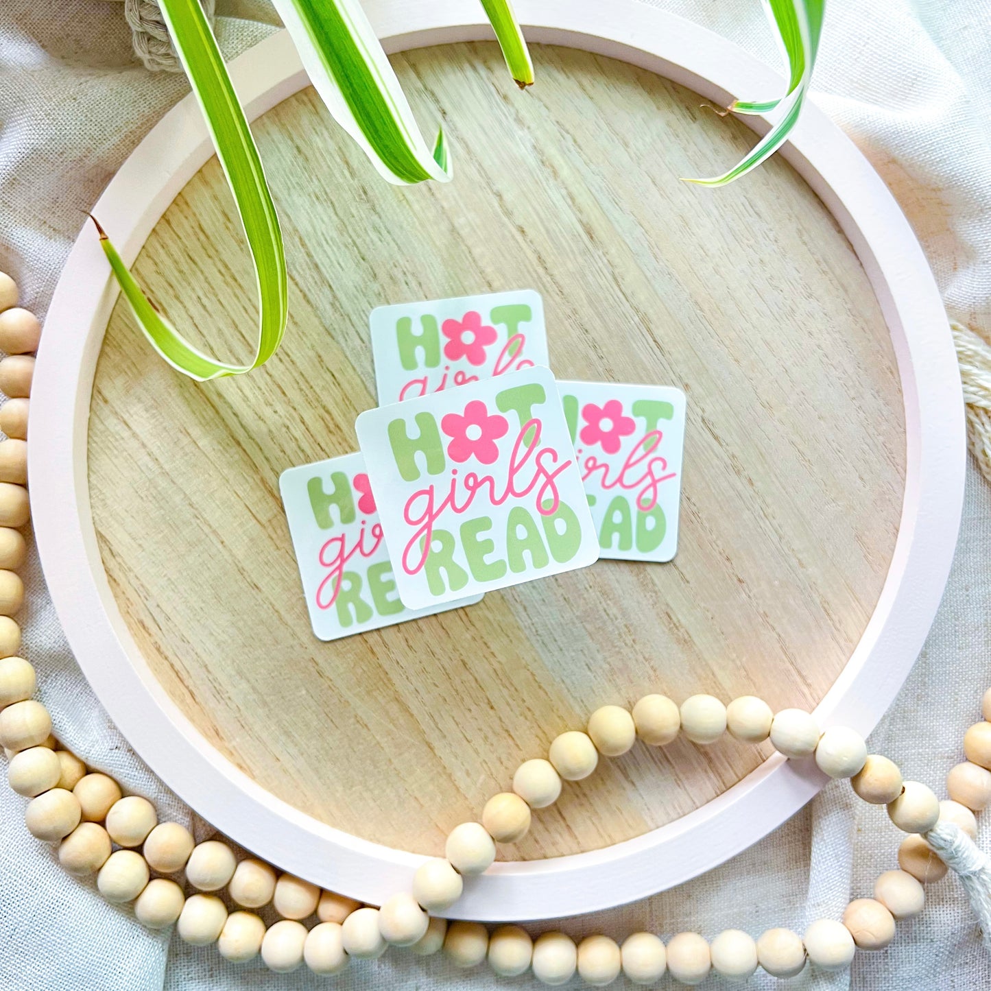 Hot Girls Read 2.5” Sticker